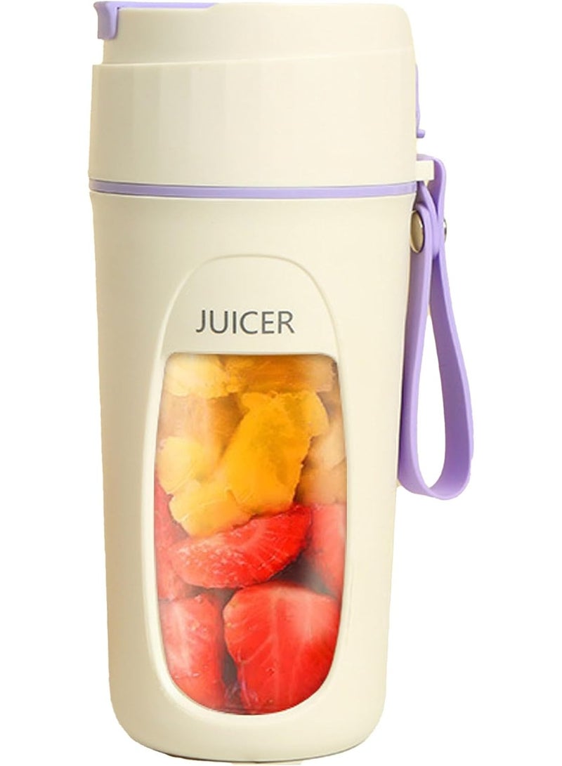 Panvil Portable Juice Blender Bottle – USB Rechargeable Personal Mini Blender for Smoothies & Shakes, Fresh Fruit Electric Juice Mixer, Compact Travel Blender for Home, Office, Gym & Outdoor Use - Image 2